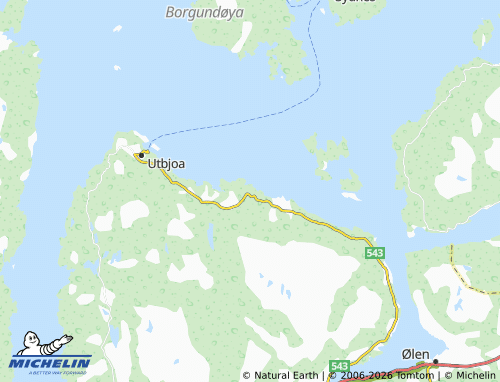 MICHELIN Svinevik map - ViaMichelin