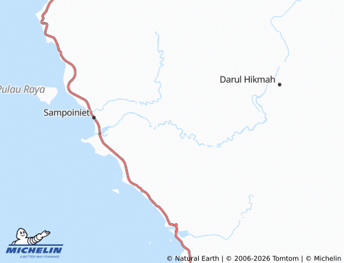 MICHELIN Krueng Tho map - ViaMichelin