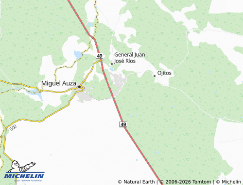 Mappa MICHELIN Calvario - ViaMichelin