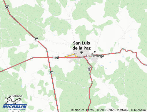 Mappa MICHELIN La Esperanza - ViaMichelin