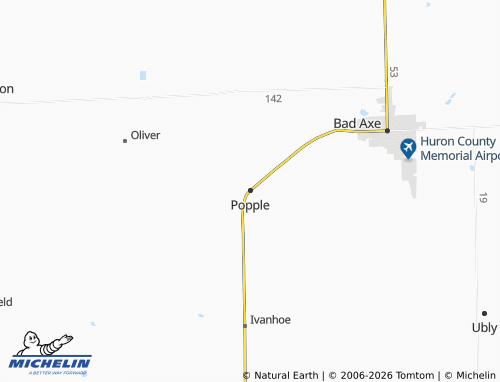 Mappa MICHELIN Popple - ViaMichelin