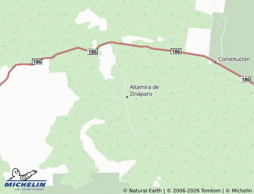Mappa MICHELIN Altamira de Zináparo - ViaMichelin