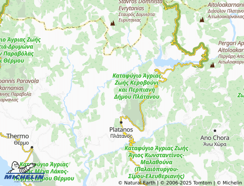 MICHELIN Perista map - ViaMichelin