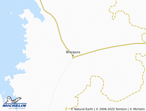 MICHELIN Bhanpura map - ViaMichelin