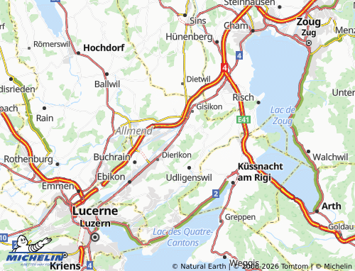 MICHELIN Root map - ViaMichelin
