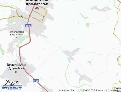 Carte MICHELIN Semenivka - ViaMichelin