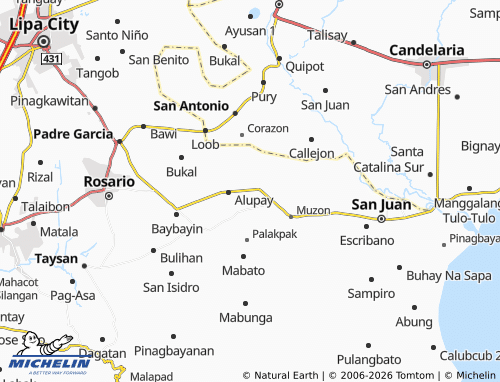MICHELIN Nasi map - ViaMichelin
