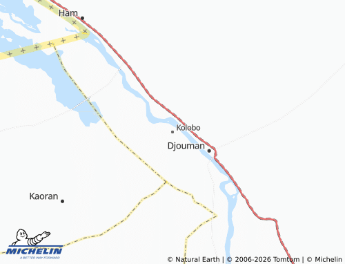 Mappa MICHELIN Kolobo - ViaMichelin