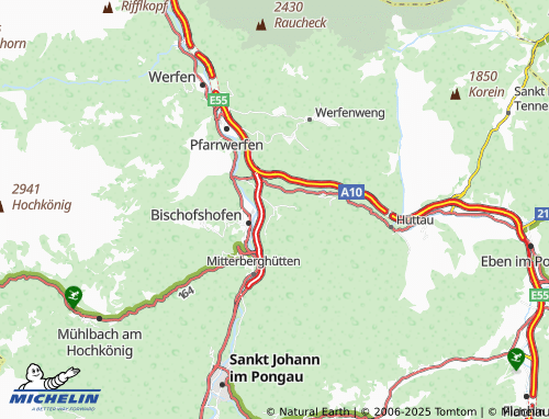 Carte MICHELIN Kreuzberg - ViaMichelin