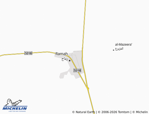 MICHELIN-Landkarte al-Murouj - ViaMichelin