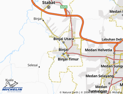 MICHELIN Paya Roba map - ViaMichelin