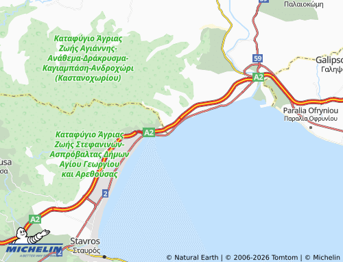 MICHELIN Logkari map - ViaMichelin