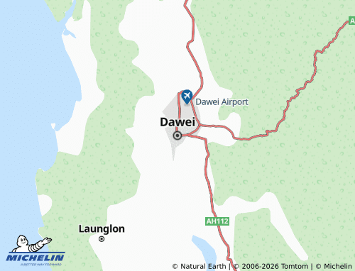 MICHELIN Dawei map - ViaMichelin