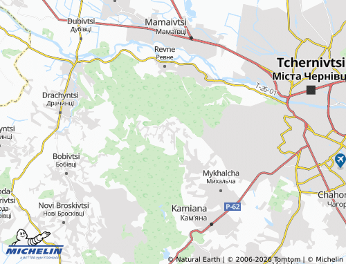 Mappa MICHELIN Spas'ka - ViaMichelin