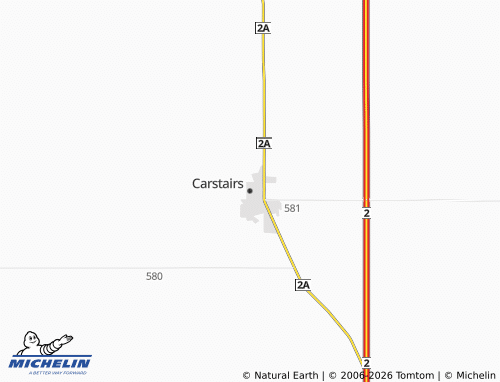 Mapa MICHELIN Carstairs - ViaMichelin