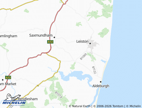 Carte MICHELIN Friston - ViaMichelin