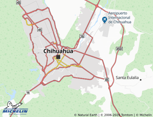 Mappa MICHELIN Charrerías - ViaMichelin
