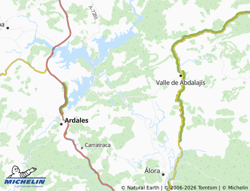 Mapa MICHELIN El Chorro - ViaMichelin