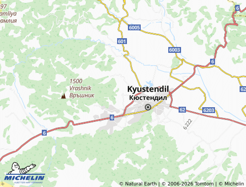 MICHELIN-Landkarte Lozno - ViaMichelin