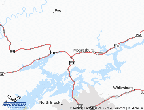 Mappa MICHELIN Bean Station - ViaMichelin