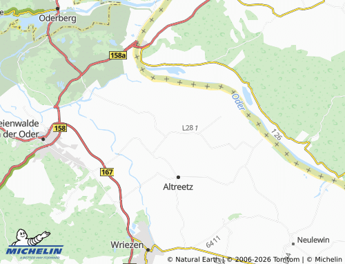 Mapa MICHELIN Neuküstrinchen - ViaMichelin