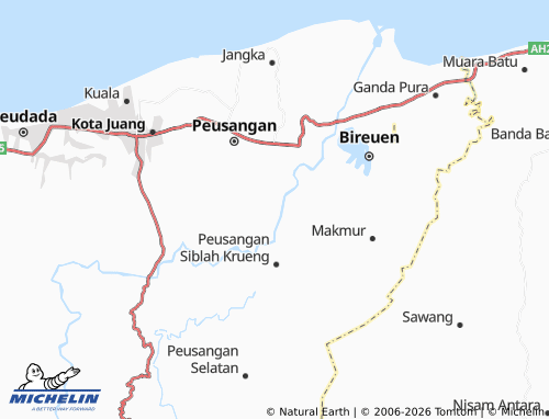 MICHELIN Ceubrek map - ViaMichelin
