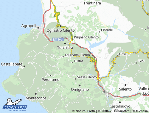 MICHELIN Rutino map - ViaMichelin