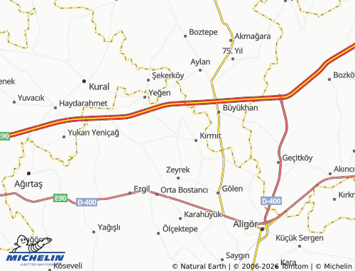 MICHELIN Bellik map - ViaMichelin