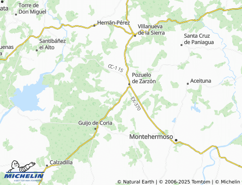 MICHELIN Villa del Campo map - ViaMichelin
