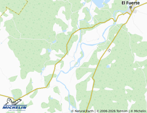 Mapa MICHELIN Boca de Arroyo - ViaMichelin