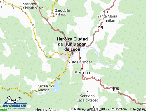 MICHELIN-Landkarte Las Huertas - ViaMichelin