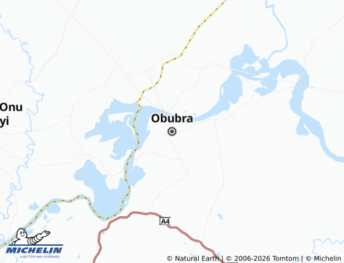Carte MICHELIN Obubra - ViaMichelin