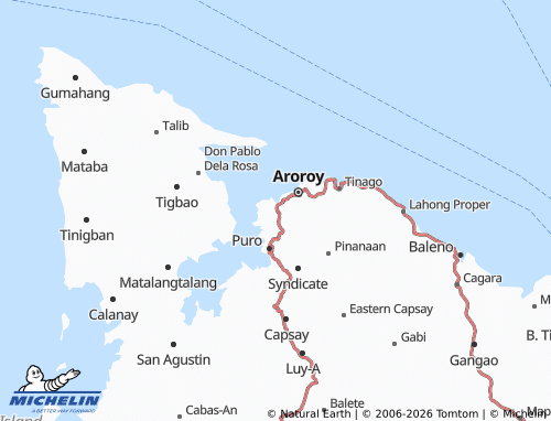 MICHELIN Amoroy map - ViaMichelin