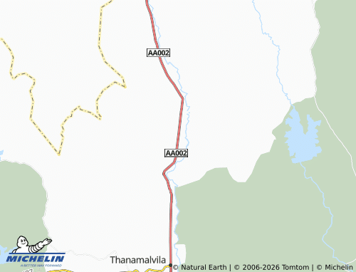 Mappa MICHELIN Thelulla Colony - ViaMichelin