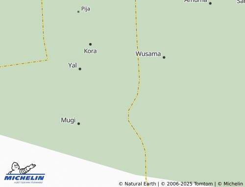 MICHELIN Yaba map - ViaMichelin