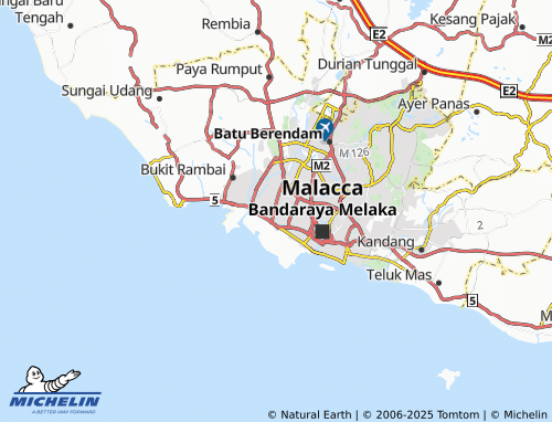 Mapa MICHELIN Kampung Pokok Mangga - ViaMichelin