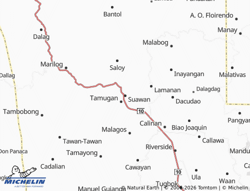 MICHELIN Tuli map - ViaMichelin