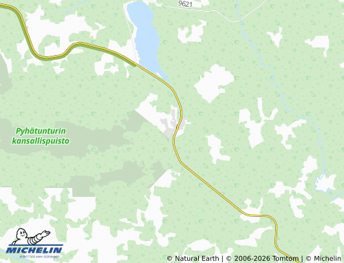 MICHELIN Kortelampi map - ViaMichelin
