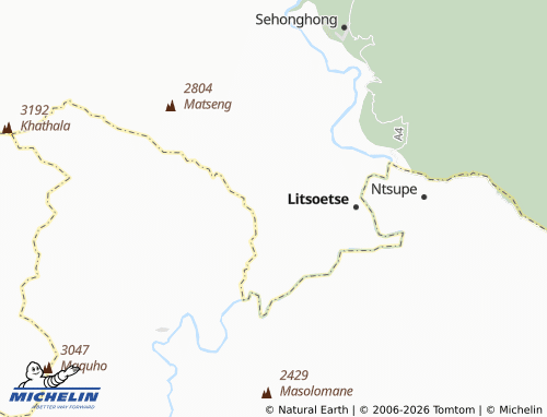 MICHELIN Tlaling map - ViaMichelin