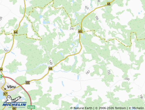 MICHELIN Listaku map - ViaMichelin