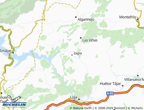 Mappa MICHELIN Zagra - ViaMichelin