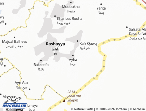 Mapa MICHELIN Ayha - ViaMichelin