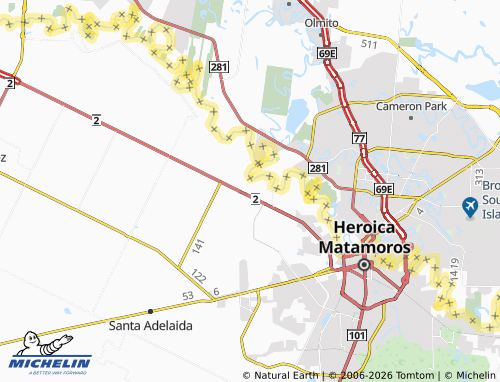 Mappa MICHELIN Guadalupe Localidad - ViaMichelin