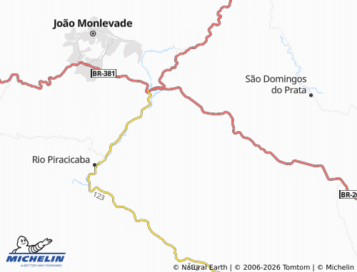 Mappa MICHELIN Conceição de Piracicaba - ViaMichelin