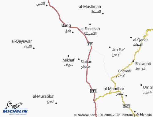 Carte MICHELIN al-Murouj - ViaMichelin