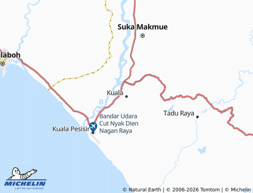 MICHELIN Kuala map - ViaMichelin