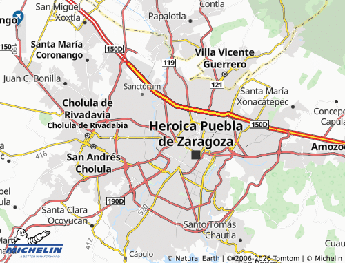 Mappa MICHELIN Real del Monte - ViaMichelin