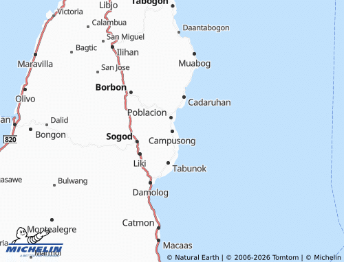 MICHELIN Campusong map - ViaMichelin
