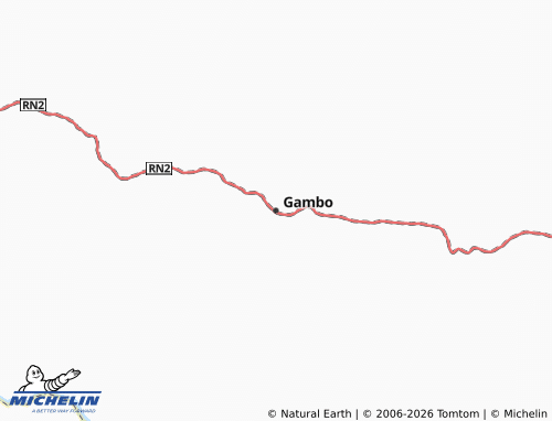 MICHELIN Gambo map - ViaMichelin