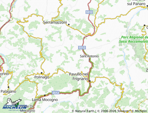Mappa MICHELIN Montebonello - ViaMichelin